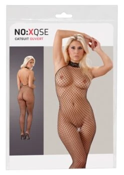 Net Catsuit Met Halter A-lijn Van NO:XQSE -Rimba Winkel 02311500000 verp
