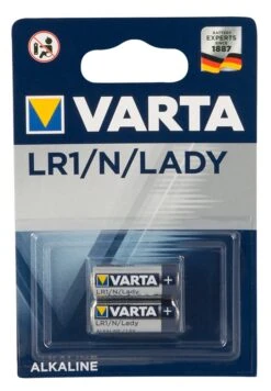 Varta 2 High Performance LR1 N Alakline Batterijen
