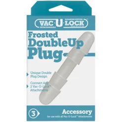 Double Up - Butt Plug, Vac-U-Lock Doc Johnson 12 Double Up - Butt Plug, Vac-U-Lock Doc Johnson -Rimba Winkel 1010 09 BX 1 1 1