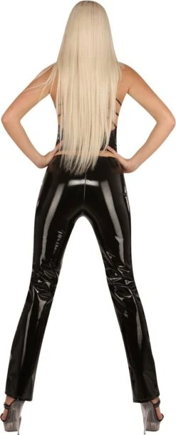 Zwarte Lak Broek Van Ledapol 1269 -Rimba Winkel 1269b