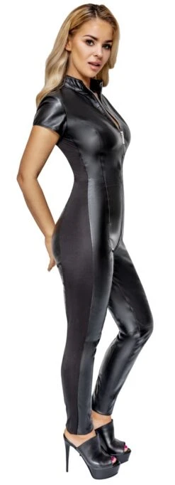 Zwart Lederen Jumpsuit By ZADO 20010391031 -Rimba Winkel 20010391021 nor c