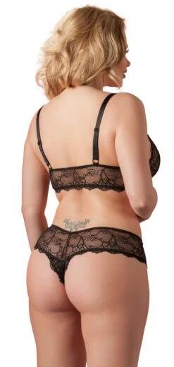 Zwarte BH En G-string Met Open Kruis Van Cottelli Collection Plus 10 Zwarte BH En G-string Met Open Kruis Van Cottelli Collection Plus -Rimba Winkel 22124041051 rs