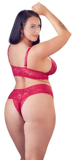 Red Bra And Crotchless G-string By Cottelli Collection Plus 9 Red Bra And Crotchless G-string By Cottelli Collection Plus -Rimba Winkel 22124043051 rs