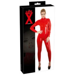 Rode Latex Catsuit Van Late X -Rimba Winkel 2900068 05