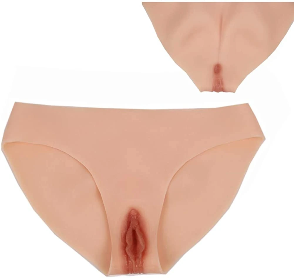 Crossdresser Panty Silicone Fake Vagina Briefs 4 Crossdresser Panty Silicone Fake Vagina Briefs - Afbeelding 2