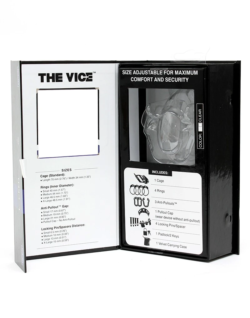 Rimba THE VICE Chastity Device STANDARD - Purple 8 Rimba THE VICE Chastity Device STANDARD - Purple - Afbeelding 6