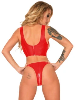 Zwart Lederen String Met Rits Van Ledapol 5590 -Rimba Winkel 5590 5596b hi rot detail