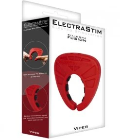 Viper - Siliconen Fusion Cock Shield By ElectraStim -Rimba Winkel EM3130 2