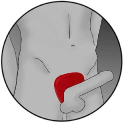 Viper - Siliconen Fusion Cock Shield By ElectraStim -Rimba Winkel EM3130 Silicone Fusion Viper Electro Cock Ring 1