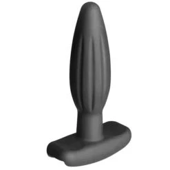 Silicone Noir Rocker Butt Plug - Small By ElectraStim