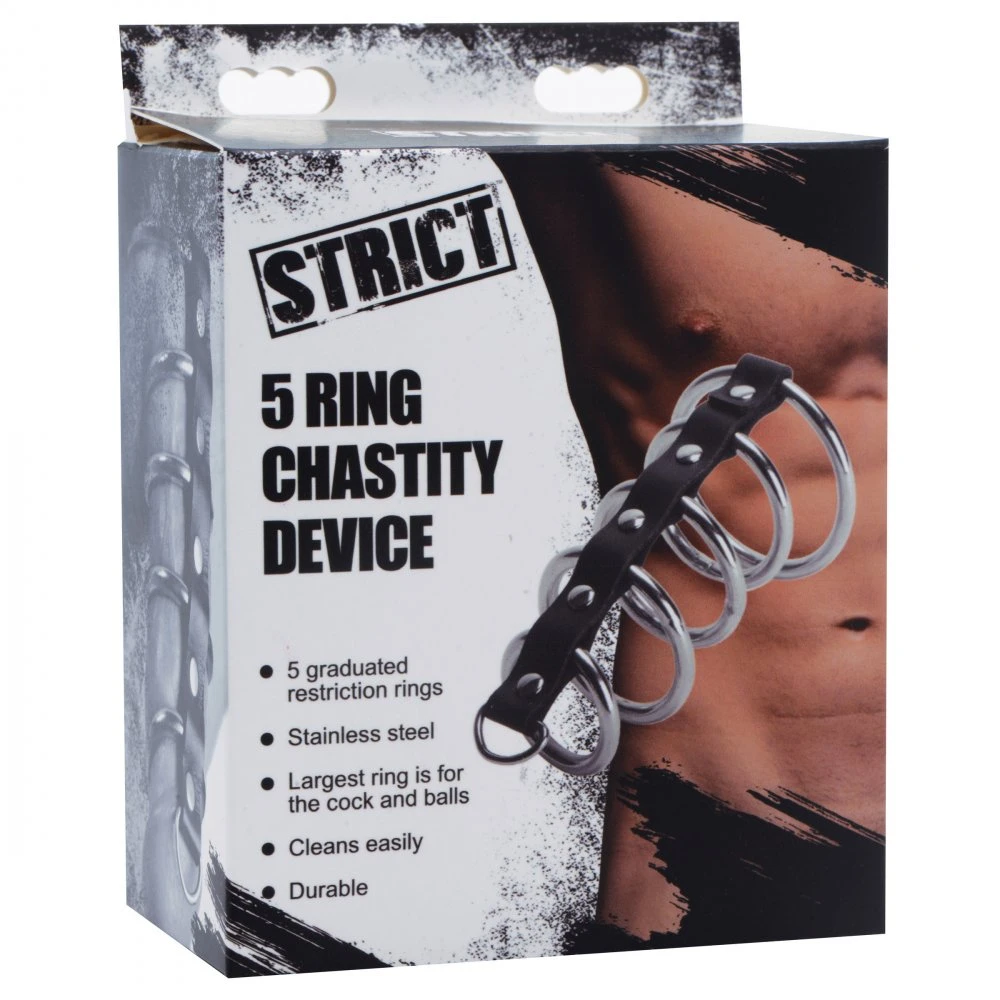 Gates Of Hell Leather Chastity Device 7 Gates Of Hell Leather Chastity Device - Afbeelding 5