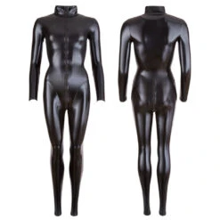 Cottelli Collection Catsuit Met Lange Mouwen Van Cottelli Party -Rimba Winkel Jumpsuit 27303321011 front back