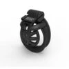 Micro Chastity Device Super Light Double-Arc Equipped With 4 Rings -Rimba Winkel Micro chastity device 3D 1 1