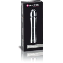 Handmade High-quality And Hygienic Medical Aluminium, Carefully Polished Dildo Glossy Glen By Mystim -Rimba Winkel Mystim glossy glen box
