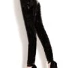 PVC Leggy Leggings Black By Honour Clothing