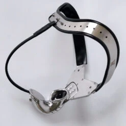 The Enforcer II Stalen Kuisheidsgordel Voor Mannen -Rimba Winkel The Enforcer chastitybelt 6