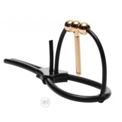 Vigor E-stim Corona Strap Met Urethral Insert Van ZEUS ElectroSex -Rimba Winkel Vigor E stim corona strap