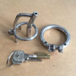 RVS Urethrale Kuisheidskooi -Rimba Winkel bhs 340 stainless steel urethral plug chastity device 22256