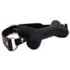 MAE-Toys Silicone Bone Gag Zwart 1 MAE-Toys Silicone Bone Gag Zwart -Rimba Winkel black bitgag