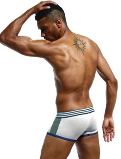 BShetr Heren Short Wit/Groen L 8 BShetr Heren Short Wit/Groen L -Rimba Winkel bshetr boxershort