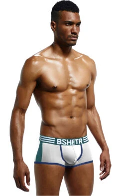 BShetr Heren Short Wit/Groen L 9 BShetr Heren Short Wit/Groen L -Rimba Winkel bshetr green boxershort