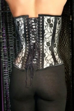 Carmen Bovenborst Corset Ivoor / Zwart 11 Carmen Bovenborst Corset Ivoor / Zwart -Rimba Winkel car tx2 030 ivory overbust corset ivory black 11353