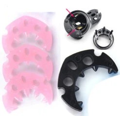 Pink Spike Opzetstuk Voor CeeBee-6000 Van MAE-Toys 5 Pink Spike Opzetstuk Voor CeeBee-6000 Van MAE-Toys -Rimba Winkel cb6000 pink spike ring 3pc set 1