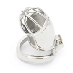 RVS Kuisheidskooi Met Spike Ring (lange Versie) Van MAE-Toys -Rimba Winkel chastity device 3