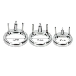 Steel Cockring In 3 Sizes 40-45-50 Mm For Steel CB6000 -Rimba Winkel cockring steel CB6000 40 45 50mm set