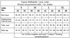 Leather Skirt With Zipper By Ledapol -Rimba Winkel damen napalederXL