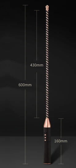 Electrick Shock Riding Crop -Rimba Winkel e stim whip 10