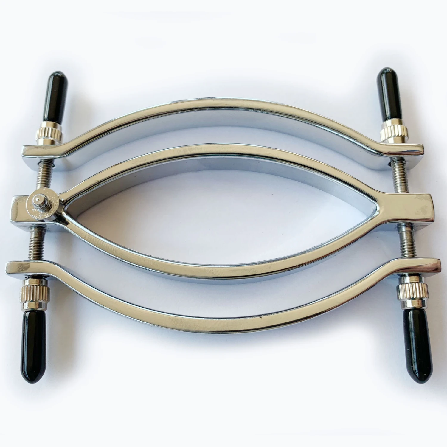 Estim Unipolaire Stalen Labia Klem Van FM ElectroSex 4 Estim Unipolaire Stalen Labia Klem Van FM ElectroSex - Afbeelding 2