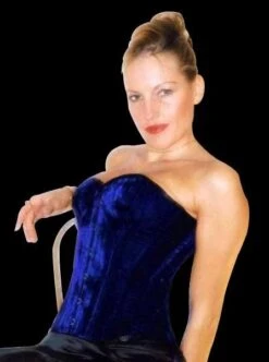 Nobles Blue Velvet Corset 7 Nobles Blue Velvet Corset -Rimba Winkel et ec007 sa kb nobles blue velvet corset 4201