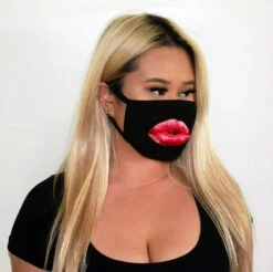 Sexy Lips Mondmasker - Dames