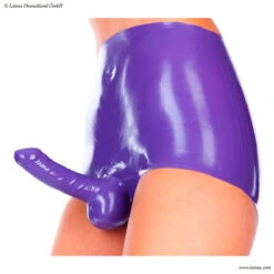 Latex Slip Met Penis Van Latexa #1153 -Rimba Winkel la 1153pur 01