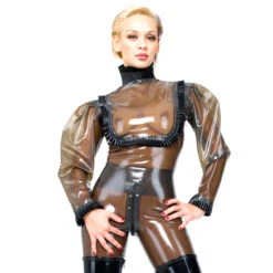 Latex Blouse Met Franjes Van Latexa #3050 -Rimba Winkel la 3050 03