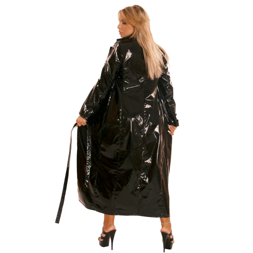 Lange Lak Jas Van Ledapol 5 Lange Lak Jas Van Ledapol - Afbeelding 3