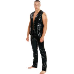 Heren Lak Jeans Van Ledapol