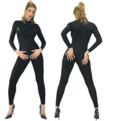 Stretch Catsuit Van Ledapol 1253 -Rimba Winkel le 1253 catsuit with thru zip 1253 566