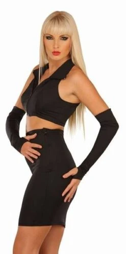 Zwarte Stretch Rok Van Ledapol 3017 8 Zwarte Stretch Rok Van Ledapol 3017 -Rimba Winkel le 3017 blk black stretch skirt 3017 7794