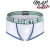 BShetr Heren Short Wit/Groen L