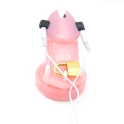 Roze ABS Electro Kuisheidskooi Lange Versie Van FM Electrosex -Rimba Winkel mae fm 010pnk l03