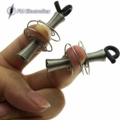 Steel Wire Spiral Clitoris Nipple Clamps By FM ElectroSex