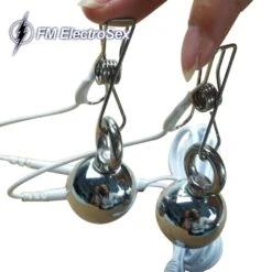 FM ElectroSex Weight Clamps Have An Electric Grip!