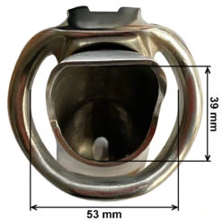 Stalen Kuisheidskooi Ring (mae-sm-065 Serie) Van MAE-Toys -Rimba Winkel mae sm 065 cockring