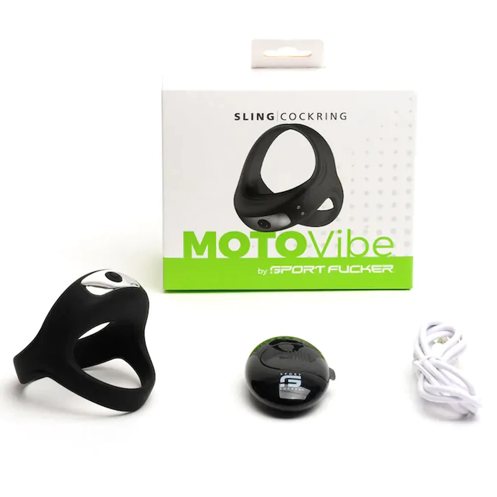 MOTOVibe Sling Sportfucker Gemotoriseerde Cockring Met 10 Aangepaste Vibratiefuncties 3 MOTOVibe Sling Sportfucker Gemotoriseerde Cockring Met 10 Aangepaste Vibratiefuncties