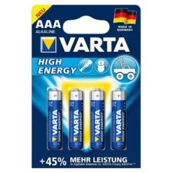 4 AAA Varta Batterijen