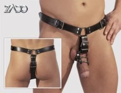 Heren String Harnas Van Zado -Rimba Winkel or 2010127 men s thong harness 10959