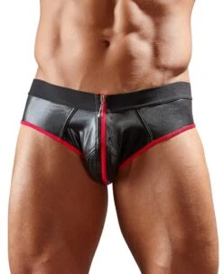 Neoprene Jock In Zwart / Rood Van Svenjoyment Underwear -Rimba Winkel or 2120216 red neoprene jock in black red sizes s xl 27154