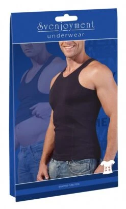 Buik-weg-Shirt Zwart Van Svenjoyment Underwear -Rimba Winkel or 2160536 muscle shirt black 24614